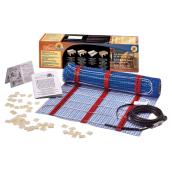 EasyHeat Warm Tiles Floor Warming Mat Kit - Self-Adhesive - Copper and PVC -  6.67-ft x 20-in