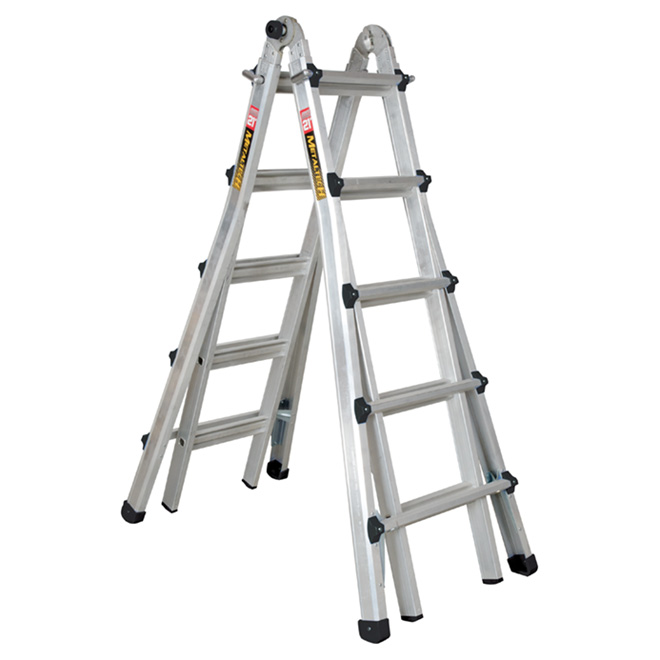 Aluminum Telescoping Multi-Position Ladder - 21'