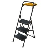 Metaltech Steel Type 1 PRO 3-Step Stool with 300-lb Capacity
