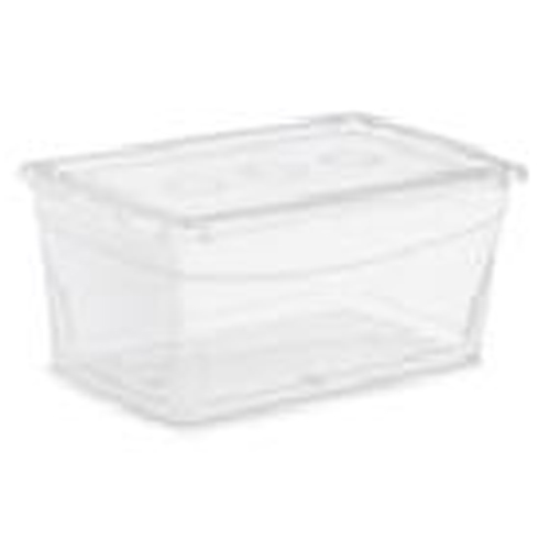 Kis Omni 15-L 17.6 x 11.4 x 6.8-in Clear Plastic Storage Box