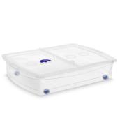 Kis Plastic Under the Bed Storage Box - 56-Litre - Clear