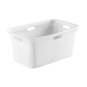 Panier à linge Chic de Curver 45 L en plastique blanc