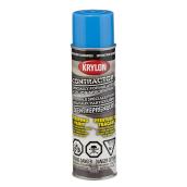 Peinture de marquage à pulvériser Krylon Professional, à base de solvant, bleu, 510 g