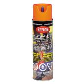 Krylon Contractor Marking Spray Paint - Water-Based - Orange - 482 g