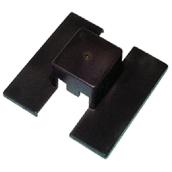 Linear Track Lighting Centre Feed - Black