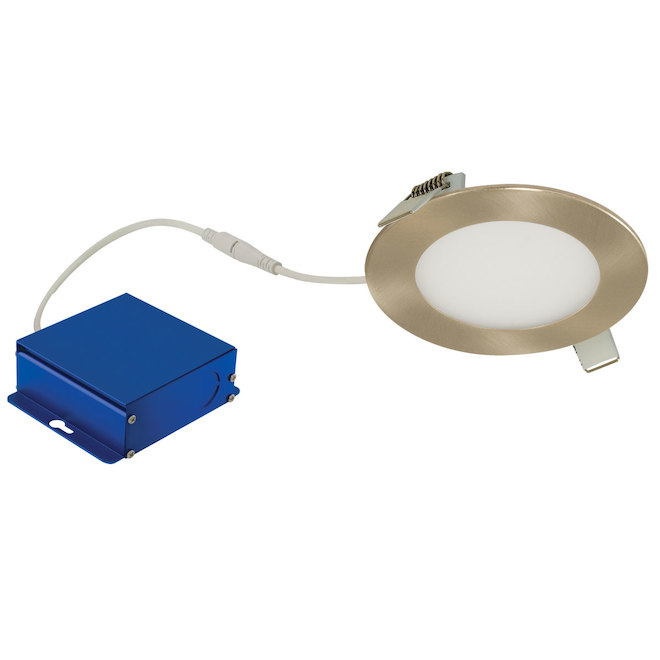 Trenz ThinLED Recessed Light - 40 W - LED - 4-in - Dimmable - Brushed Nickel