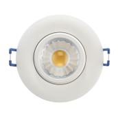 Trenz Round Recessed Light - 40 Watt - LED - Dimmable - 3-in - White