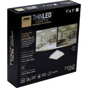 Trenz ThinLED Square Flushmount Panel - 2-ft x 2-ft - Warm White