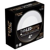 Trenz ThinLED 4-in LED Recessed Downlight - 9 W - Warm White - Dimmable - 3000K/2000K