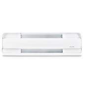 Round Corner Baseboard Heater - 20" - Steel- 300 W - White