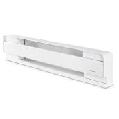 Stelpro 28-in x 500-Watts/240-Volts White Metal Baseboard Heater