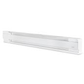 Stelpro 47-in x 1000-Watts/ 240-Volts White Metal Baseboard Heater