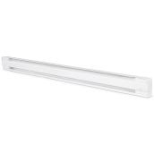 Stelpro 76-in x 1750-Watts/240-Volts White Metal Baseboard Heater
