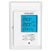 Stelpro 240-Volts/3840-Watts White Programmable Thermostat with Backlit Display