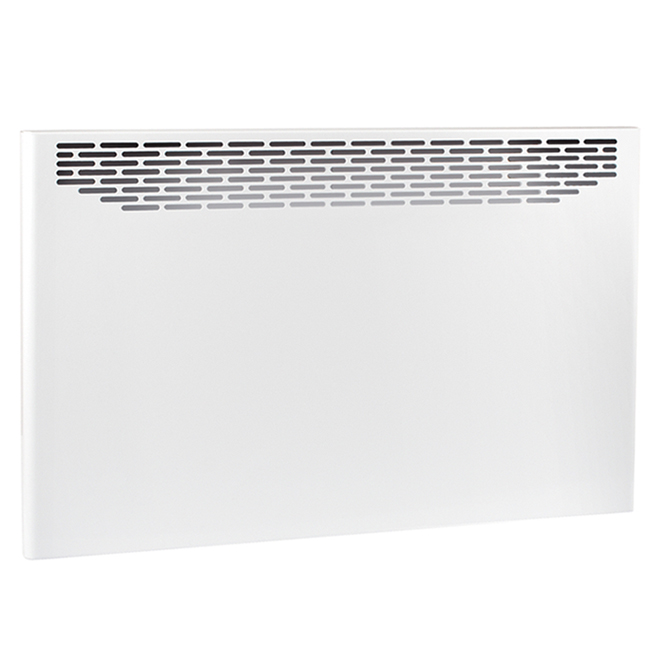 Convector with Built-In Thermostat - 1500 W - Steel - White