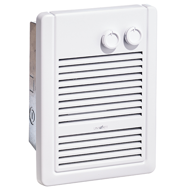 Fan Heater - 1000 W - 240 V - White