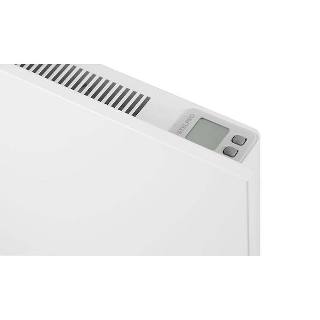 Convecteur blanc Mirage de Stelpro, 1 000/750 Watts x 240/208 Volts x 18 po x 23.5 po x 3.6 po