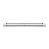 VALU+ Electric Baseboard Heater Traditional Style in Steel 1500 W of 66-in - White