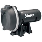 Simer 1 1/2 HP Black Thermoplastic Sprinkler Pump