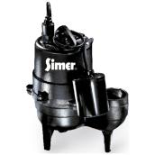 Simer 1/2-HP Submersible Sewage Pump