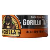 Ruban adhésif robuste noir Gorilla Black Tape de 1,88 po x 10 verges