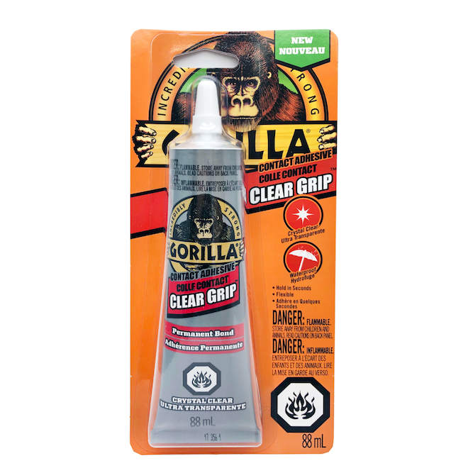 Gorilla Clear Grip Contact Adhesive - 88-ml