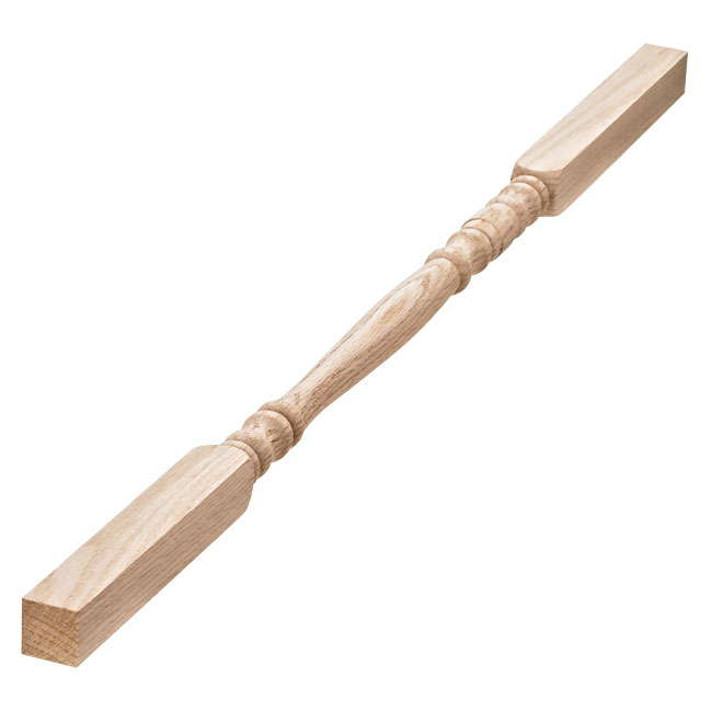 "Colonial" Oak baluster