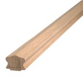 Oak Handrail with Fillet - 6' - Natural