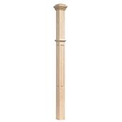 "Victorian" Maple Newel Post - 2 1/2" x 44 5/16"