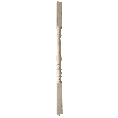 Pine baluster 1 3/4-in x 1 3/4-in x 36-in