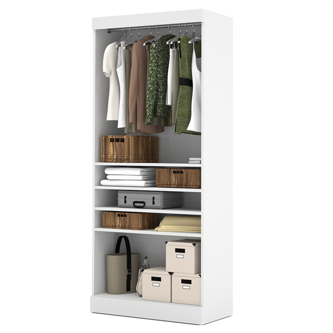 BESTAR Meuble de rangement « Pur », 36 po, blanc 2616017 RONA