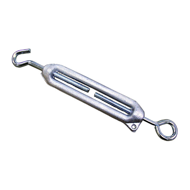 Ben-Mor Strata Adjustable Hook-Eye Turnbuckle - Aluminum - Silver