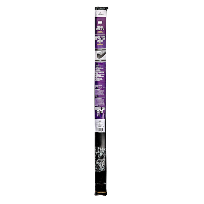 Climaloc Garage Door Weather Strip Aluminium and Vinyl - 16-ft