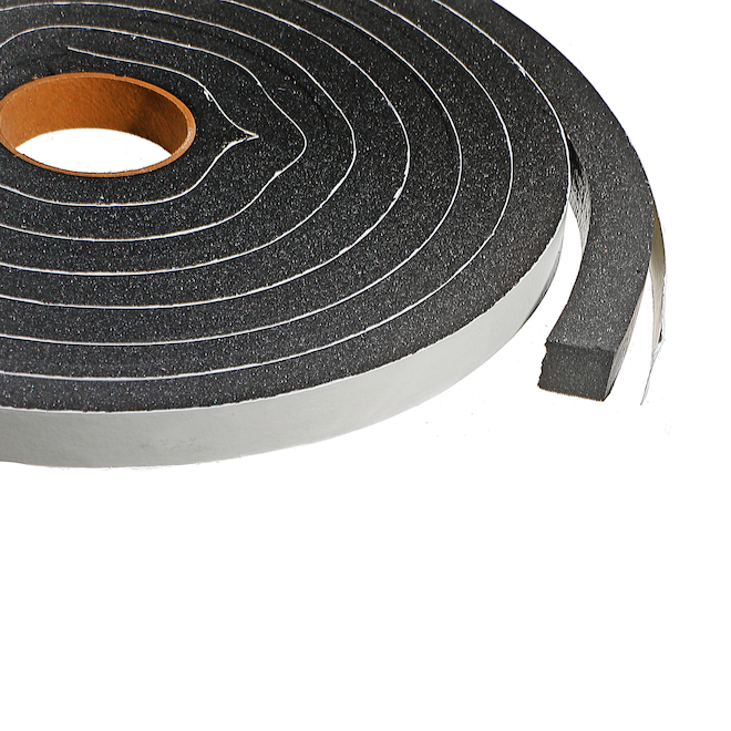 Climaloc Closed Cell Foam Tape 0.5 in x 0.5 in x 10 ft