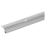 Seuil de porte en aluminium avec butoir de vinyle