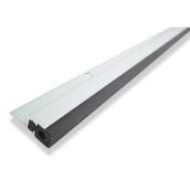 Climaloc 6-3/4-ft x 1/2-in Silver Aluminum/Rubber Door Weatherstrip