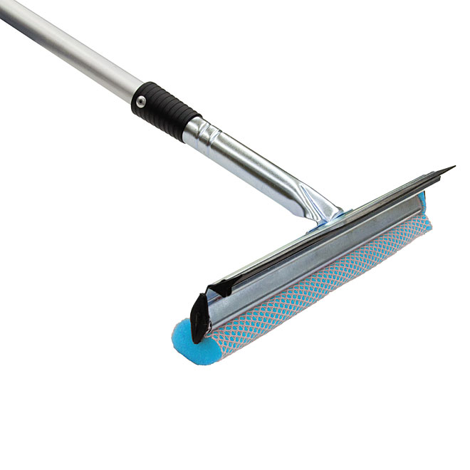 Squeegee - "TopsiClean" Sponge Squeegee with Telescopic Pole