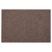 RCR Misua Exterior Door Mat - Brown - PVC - 24-in W x 36-in L