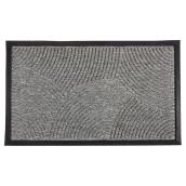 Tapis en caoutchouc naturel pour l'extérieur, gris