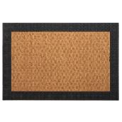 Carpette à motifs en diamant, 24'' x 36'', naturel