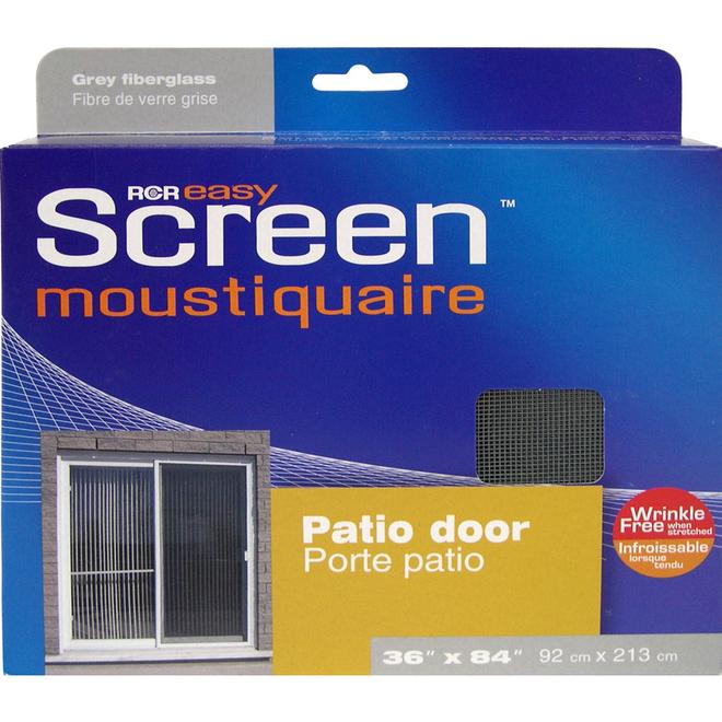 Easy Screen 36 pouces x 84 pouces en fibre de verre grise