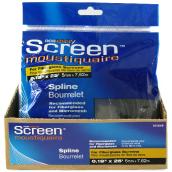 Easy Screen Spline for Screen Door - 0.18-in x 25-ft - Black