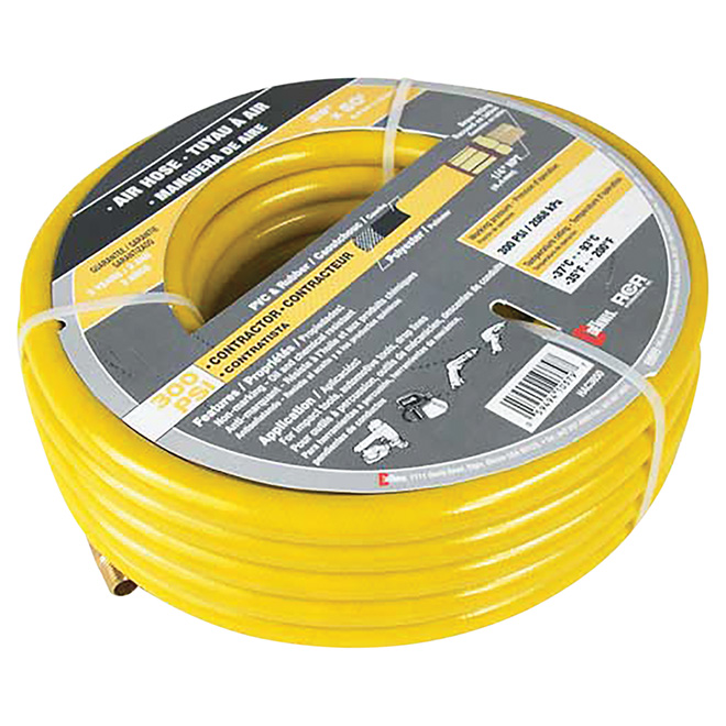 M-D Canada Contractor Air Hose - 3/8-in x 50-ft