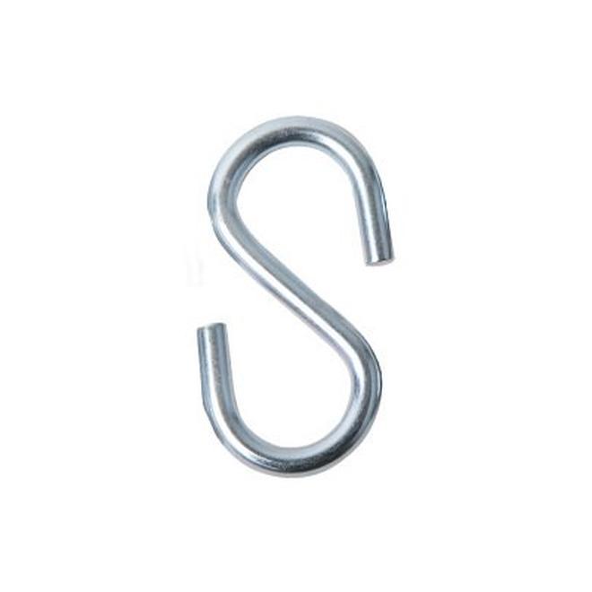 Campbell B5956024 #60 Zinc Plated Steel S Hook 6-Ct