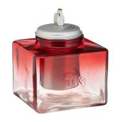 Ombre Ice Table Torch - Glass - Red