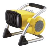 Pivoting Utility Heater - 900-1500 W - 12" - Yellow