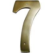 Klassen Nail-On Number 7 - 3 1/2-in - Brass Metal Finish