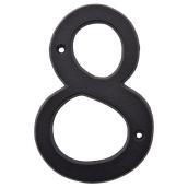 Klassen Nail-On Number 8 - 3-in - Black Metal