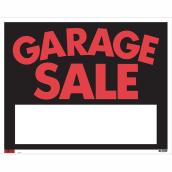 Klassen Garage Sale Sign - 19-in x 24-in - Plastic