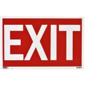 Klassen Exit Sign - 12-in x 19-in - Plastic